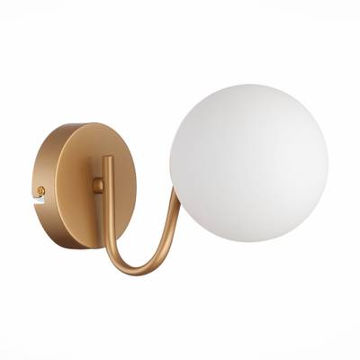 SLE220601-01 Бра Золотистый/Белый E14 1*40W