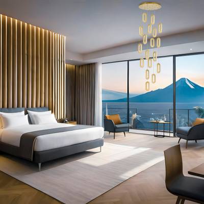 SL6506.203.09 Светильник подвесной ST-Luce Золотистый/Золотистый, Прозрачный LED 9*9W 3000K