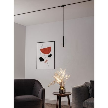 Магнитный трековый светильник Arte Lamp RAPID A6159PL-1BK, 1хLED