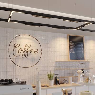 359950 PORT NT25 214 черный Трековый светильник с переключ. цв. темпер. IP20 LED 3000К\4000К\6000К 10W 90-240V VECTOR