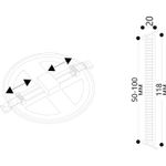 Встраиваемый светильник Arte Lamp MESURA A7973PL-1WH, LED