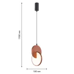 Подвес Grahan 4607-1P, LED*7W, 910LM, 3000K. ТМ F-Promo