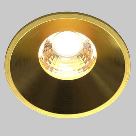Встраиваемый светильник Round 3000K 7W 60°, DL058-7W3K-BS. TM Maytoni