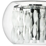 752634 Бра ACQUARIO 3х20W G4 12V ХРОМ БЕЛ стекло Lightstar