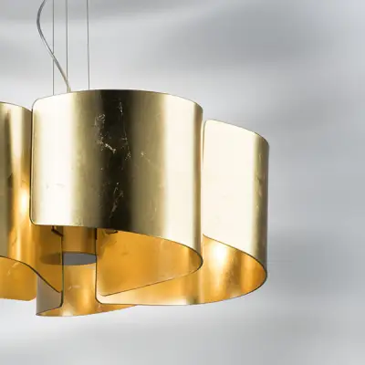 811152 Подвес PITTORE 5х40W E27 GOLDEN Lightstar