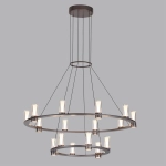 7143/110L HIGHTECH ODL26 513 светильник темный никель/акрилл/металл IP20 LED 93W 5960Лм 3000K 220V DEFANCE