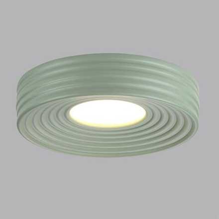 7703/40L AVRA LED SN 044 Светильник металл/пластик/белый/зеленый LED 40Вт 4000K D470 IP20 MACARON