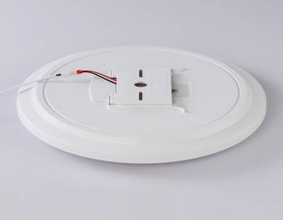 Потолочный светодиодный светильник с Wi-Fi Яндекс Алисой/Tuya/Smart Home/Alexa  FZ2003 WH белый IP54 30W 3000K-6500K+RGB D450*60 (ПДУ ИК