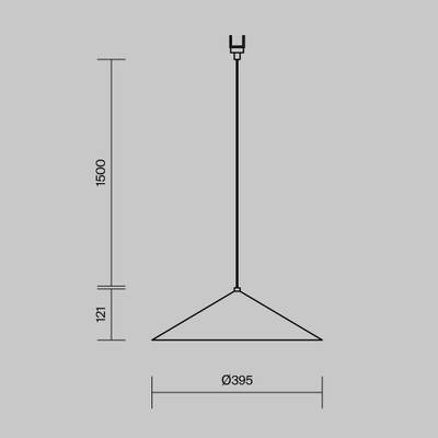 Уличный трековый светильник Campana Elasity IP 3000K 12Вт 120° белый O-TR01-1-P-12WW3K. TM Maytoni