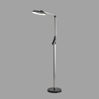 8332/15FL LEDIO LN26 458 темно-серый, металл/пластик Торшер LED 15W 3000/4000/6000K ССТ/диммер/LCD 220-240V GENRI