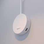 Светильник настенный светодиодный Stem белый 3000К с USB-портом и выключателем 40120/LED белый