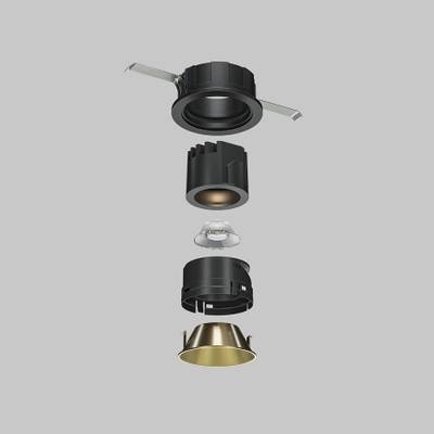 Декоративная рамка-отражатель для серии Wise, Ring057-7-MG. TM Maytoni