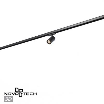 359564 PORT NT25 312 черный Светильник трехфазный трековый светодиодный IP20 LED 4000К 15W 220-240V HELIX