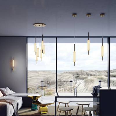 4794/12WL PENDANT ODL21 479 бронзовый/белый Бра LED 12W REEDS