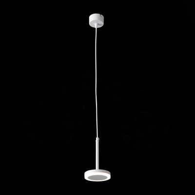 ST104.503.06 Светильник подвесной Белый LED 1*6W 3000K 468Lm Ra>80 120° IP20 D112xH184 170-240V