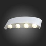 SL089.501.08 Светильник уличный настенный ST-Luce Белый кварцевый LED 8*1W 4000K