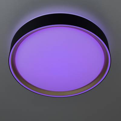 Citilux BOSS CL751251G LED RGB Светильник с пультом Чёрный с Золотом