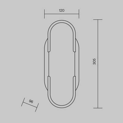 Настенный светильник (бра) Marmo E14х1, MOD099WL-01G3. TM Maytoni