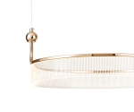 08045-80,37 Подвес Риваль французское золото d80 h150 Led 52W (3000K)