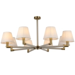 IL0501-8P-79 BRASS светильник потолочный ILLUMICO, E14х8