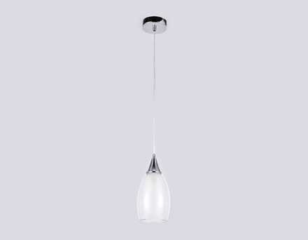 Подвесной светильник TR3542 CH/CL хром/прозрачный E14 max 40W D130*1000