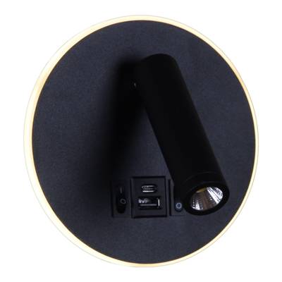 86203-9.2-001KT LED12W+USB BK светильник настенный