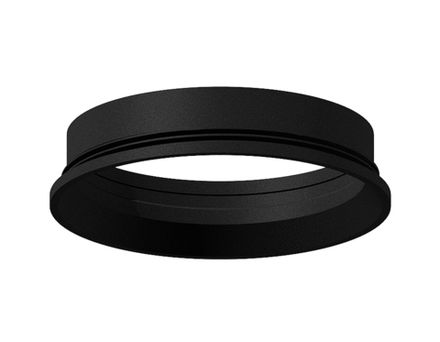 Насадка передняя для корпуса светильника с диаметром отверстия D60mm N6102 SBK черный песок D60*H18mm Out2mm MR16