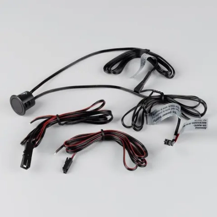 Диммер SR-NAVE-RECESSED-R18-BK (12-24V, 48-96W, M-FC) (Arlight, IP20 Пластик, 2 года)