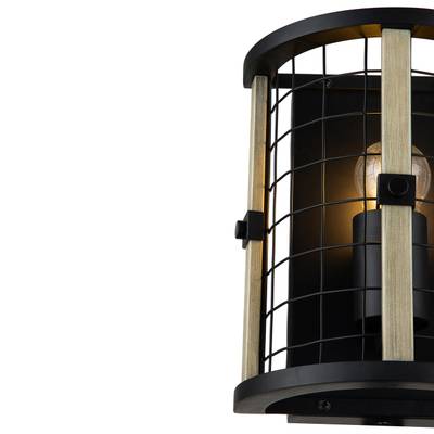 Настенный светильник Indigo 10014/1W Black, 1хE14