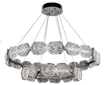 Люстра подвесная Pianta Silver FL1193-10P, LED