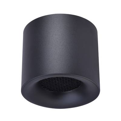 ST761.433.10 Светильник потолочный черный LED 1*10W 3000K 530Lm Ra 36° IP20 D80xH70 170-240VV