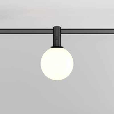 Трековый светильник Luna 3000К 5Вт 220°, TR208-1-5W3K-B. TM Maytoni