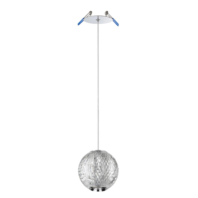 5007/5LA L-VISION ODL24 567 хром/металл/акрил Подвес LED 5W 4000K 365лм CRYSTAL