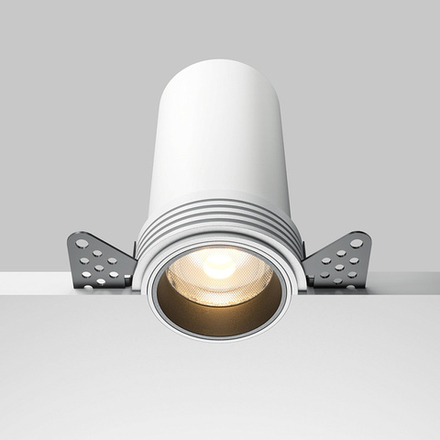 Встраиваемый светильник Фокус / FOCUS LED 12 Вт 3000 К 50°, DL125-L12-3K-TRS-W. TM Maytoni