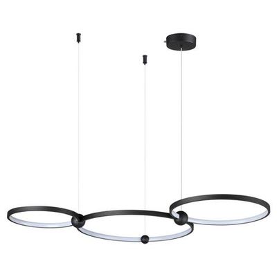 6533/85L LEDIO LN23 222 чёрный Светильник подвесной LED 85W 3000-6000K 3649Лм 220V DIEGO