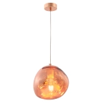 Светильник подвесной Crystal Lux MALAGA SP1 D200 COOPER 0866/201