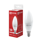 Лампа светодиодная LED-СВЕЧА-VC 14Вт E14 4000К 1330лм IN HOME 4690612047768