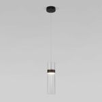 Подвесной светильник 50244/1 LED черный/прозрачный, LED