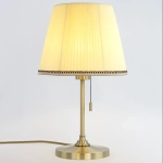 Citilux Линц CL402733 Настольная лампа бронза с кремовым абажуром