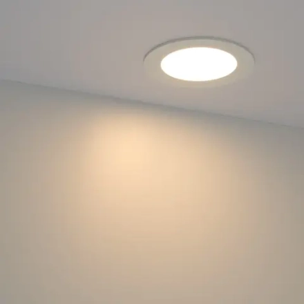 Светильник MS-EDGE-R120-6W Warm3000 (WH, 115 deg, 230V) (Arlight, IP44 Металл, 3 года)
