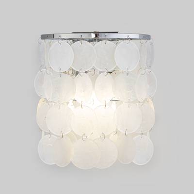 Бра с перламутром 60005/1 хром/перламутр