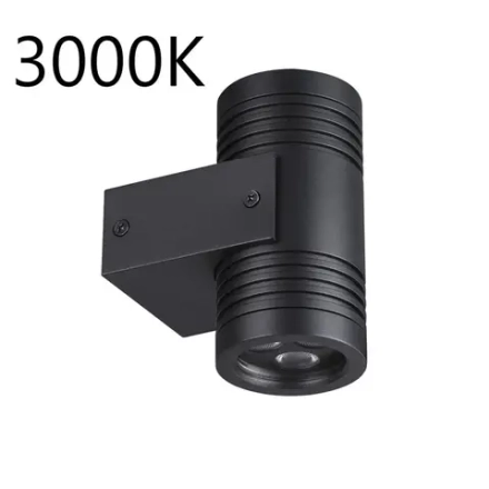 6648/12WL3 NATURE ODL25 687 черный/металл Фасадный светильник IP67 LED 12W 3000K 30° AC85-265V STIMA