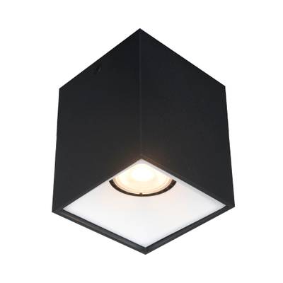 ST168.452.01 Светильник потолочный Черный GU10 1*50W IP20 L82,5xW82,5xH104 220V Без ламп