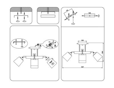 Подвесная люстра TR9512/4 WH/CH/FR белый/хром/белый матовый E27*4 max 40W D567*266
