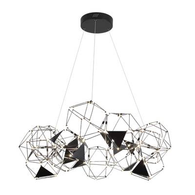 5087/56L L-VISION ODL25 505 черный хром/металл Люстра LED 56W 4000K 3360Лм TRELLIS