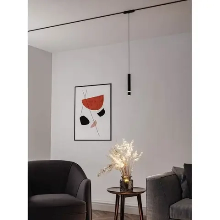 Магнитный трековый светильник Arte Lamp RAPID A6159PL-1BK, 1хLED