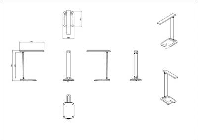Офисная настольная лампа Arte Lamp LONDON A5124LT-1BK, 1хLED