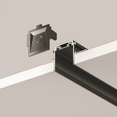 Шинопровод 2м Radity встраиваемый черный, TRA084MP-12B. TM Maytoni