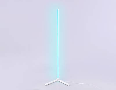 Светильник светодиодный напольный RGB с пультом FL8020 WH белый LED 15W RGB D32*1250 (ПДУ РАДИО 2.4G)