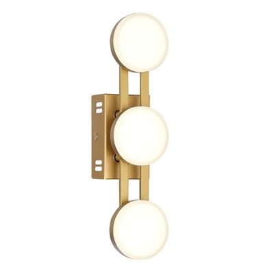 SL6610.201.03 Светильник настенный ST-Luce золотистый/белый LED 1*6W 4000K